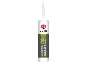 YUNDUN 668 Acid silicone glass glue